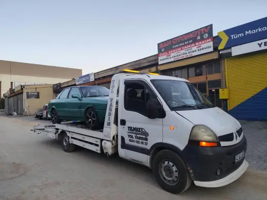 Yılmaz Yol Yardım çekici ve oto kurtarma çalışması 14